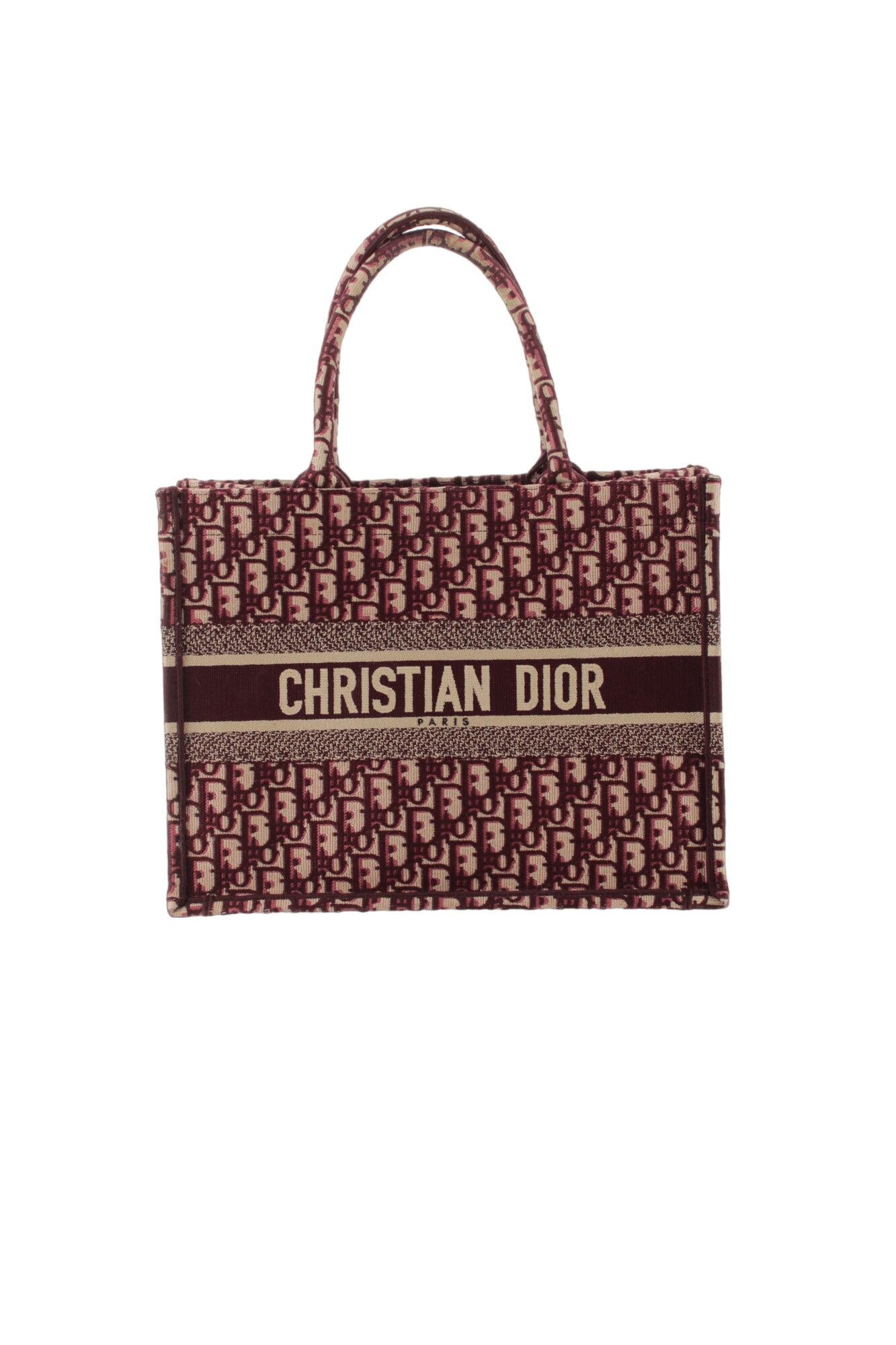 Sacs à main Dior Book Tote Bordeaux