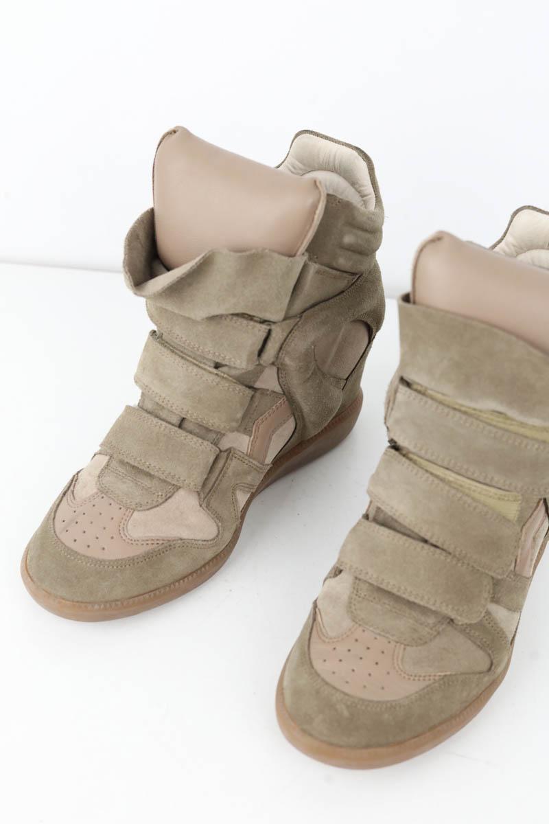 Baskets Isabel Marant Beckett Beige