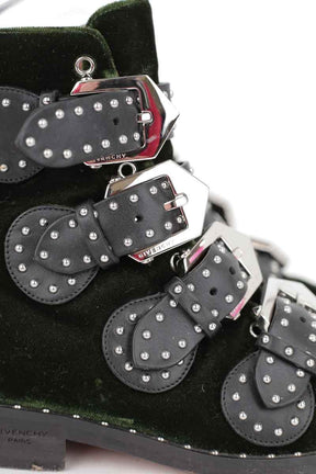 Bottes à boucles Givenchy  Vert