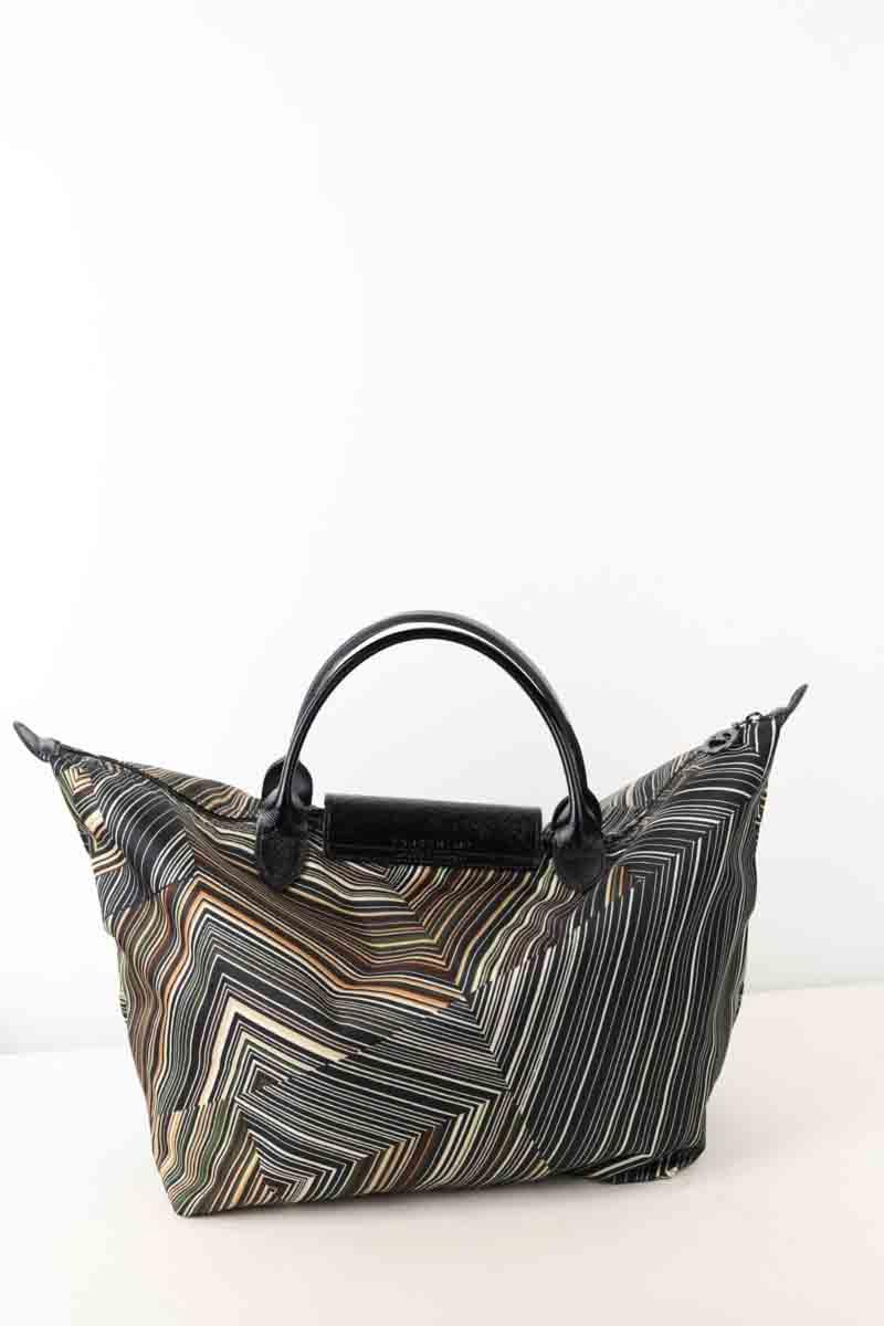 Sacs à main Longchamp Pliage Kaki