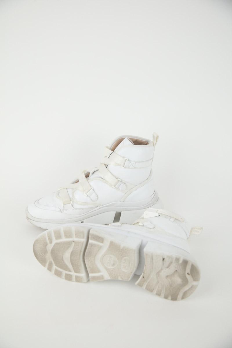 Baskets Chloé Sonnie Blanc