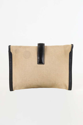Pochette Hermès Jige Beige