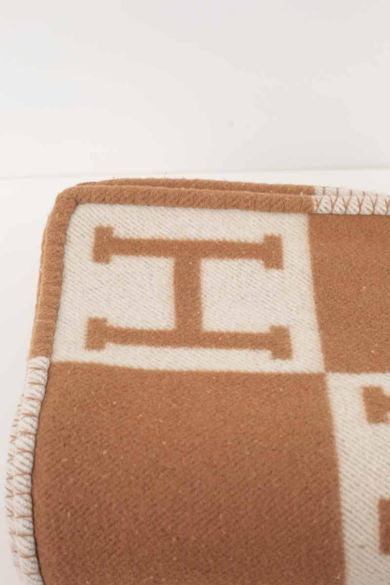 Lifestyle Plaid Hermès  Marron