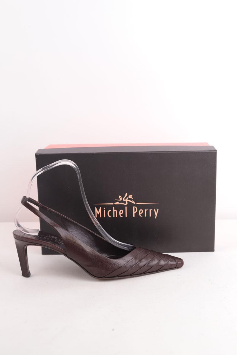 Talons Michel Perry  Marron