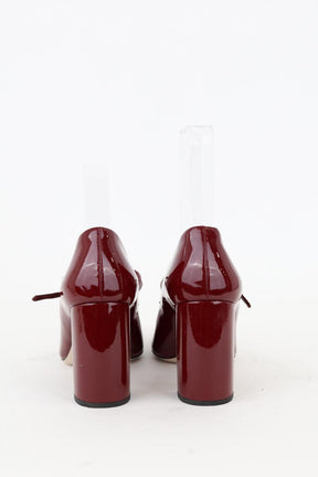 Talons Miu Miu  Bordeaux