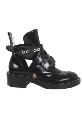 Bottes motardes Balenciaga Ceinture Noir