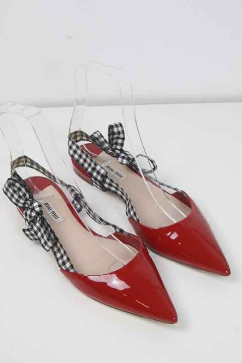 Sandales Miu Miu  Rouge