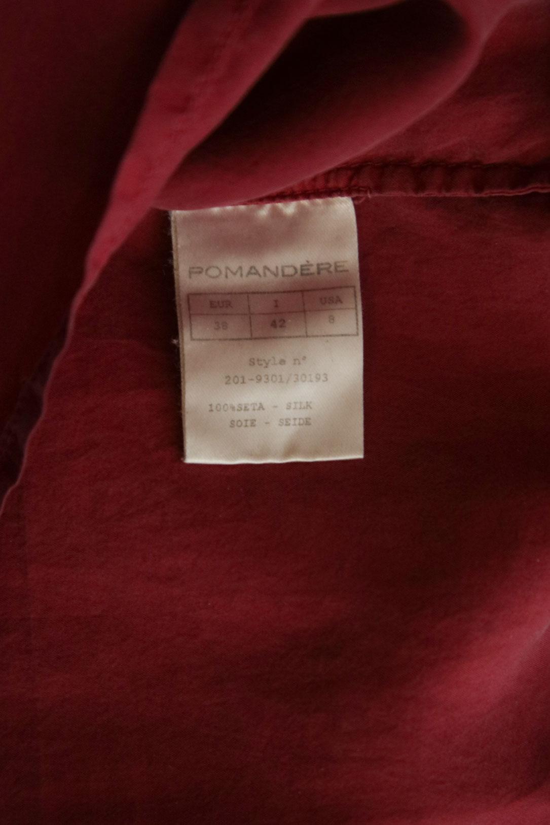 Blouses Pomandère  Bordeaux