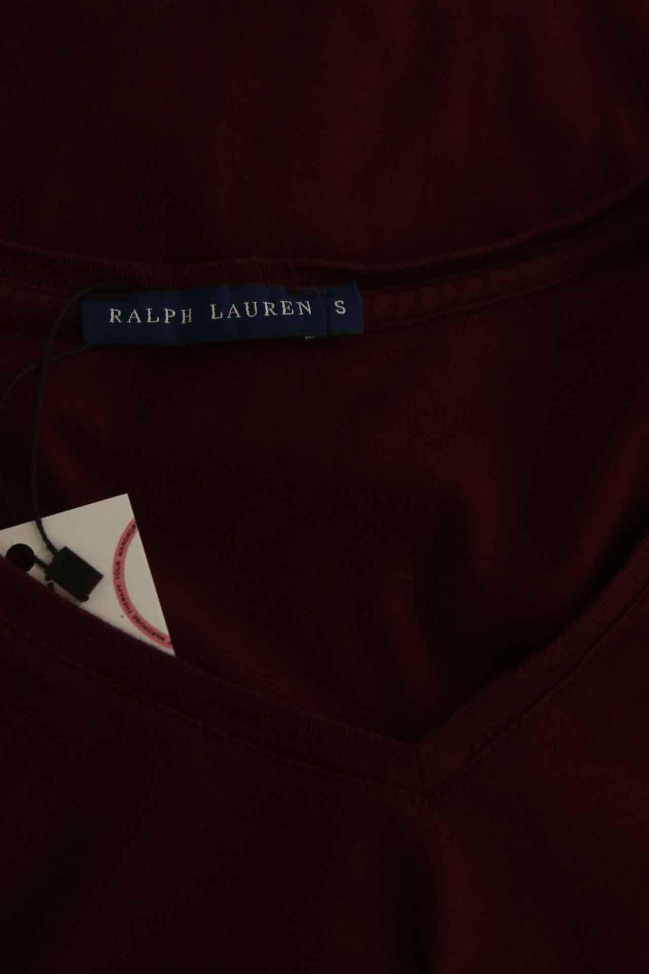 T-shirts Ralph Lauren  Bordeaux