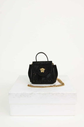 Mini sacs Versace La Medusa Noir