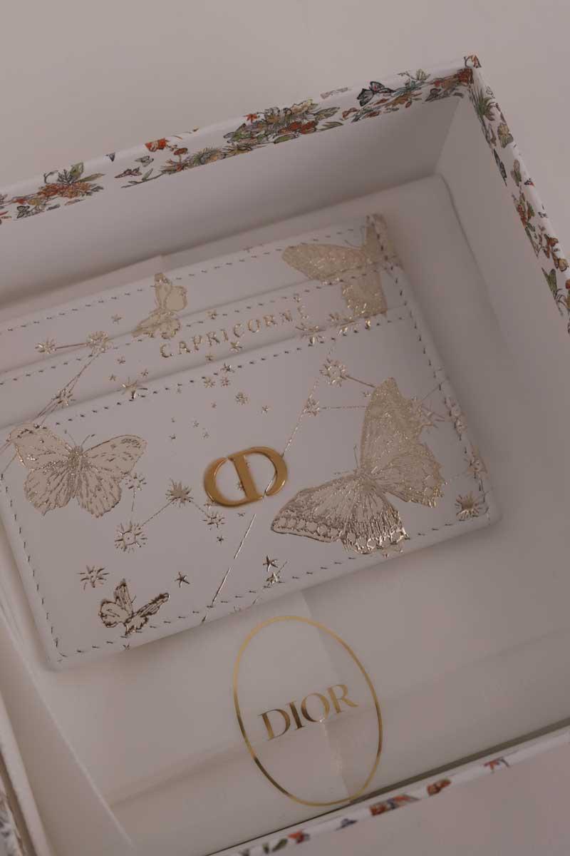 Porte-cartes Dior  Blanc