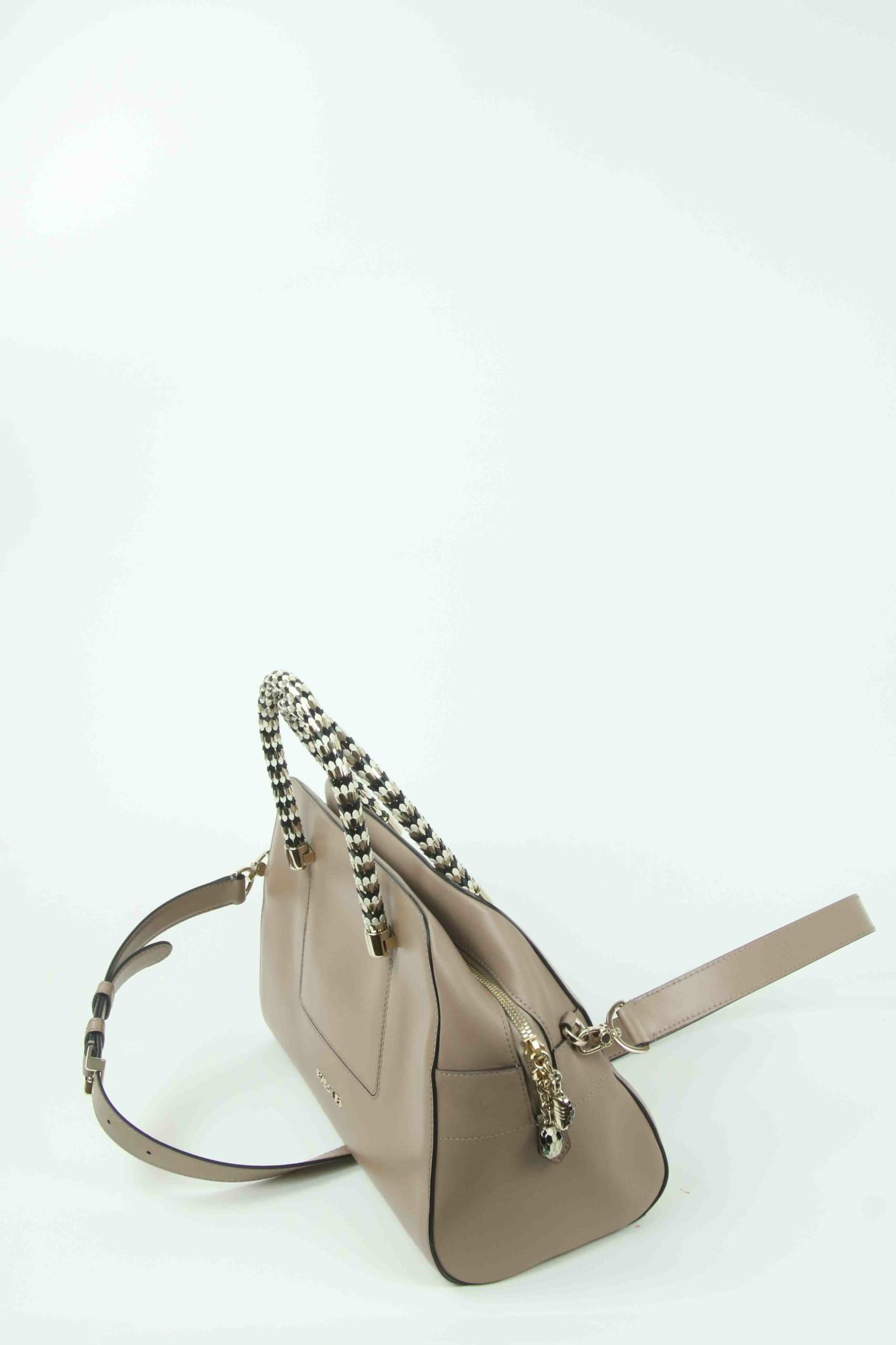 Sacs à main Bulgari Serpenti Marron