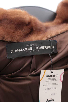 Manteaux Jean Louis Scherrer  Marron
