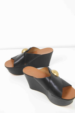 Mules Chloé  Noir