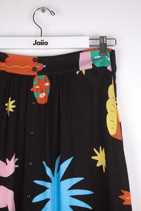 Mi-longueur Wild  Noir