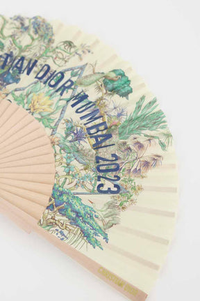 Eventail  Dior  Bleu