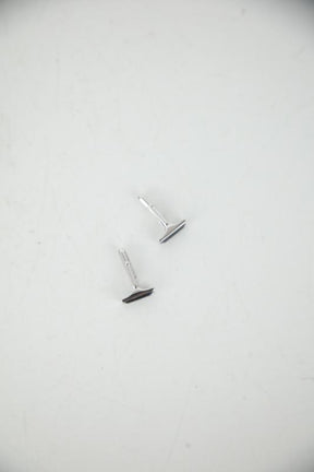 Bouton de manchette Swarovski  Métallique