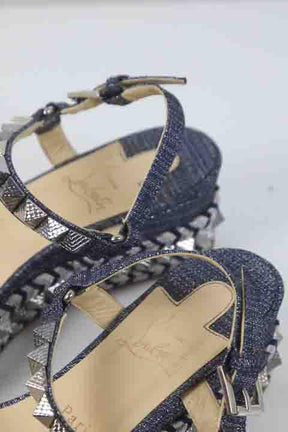 Sandales Christian Louboutin Other Argent