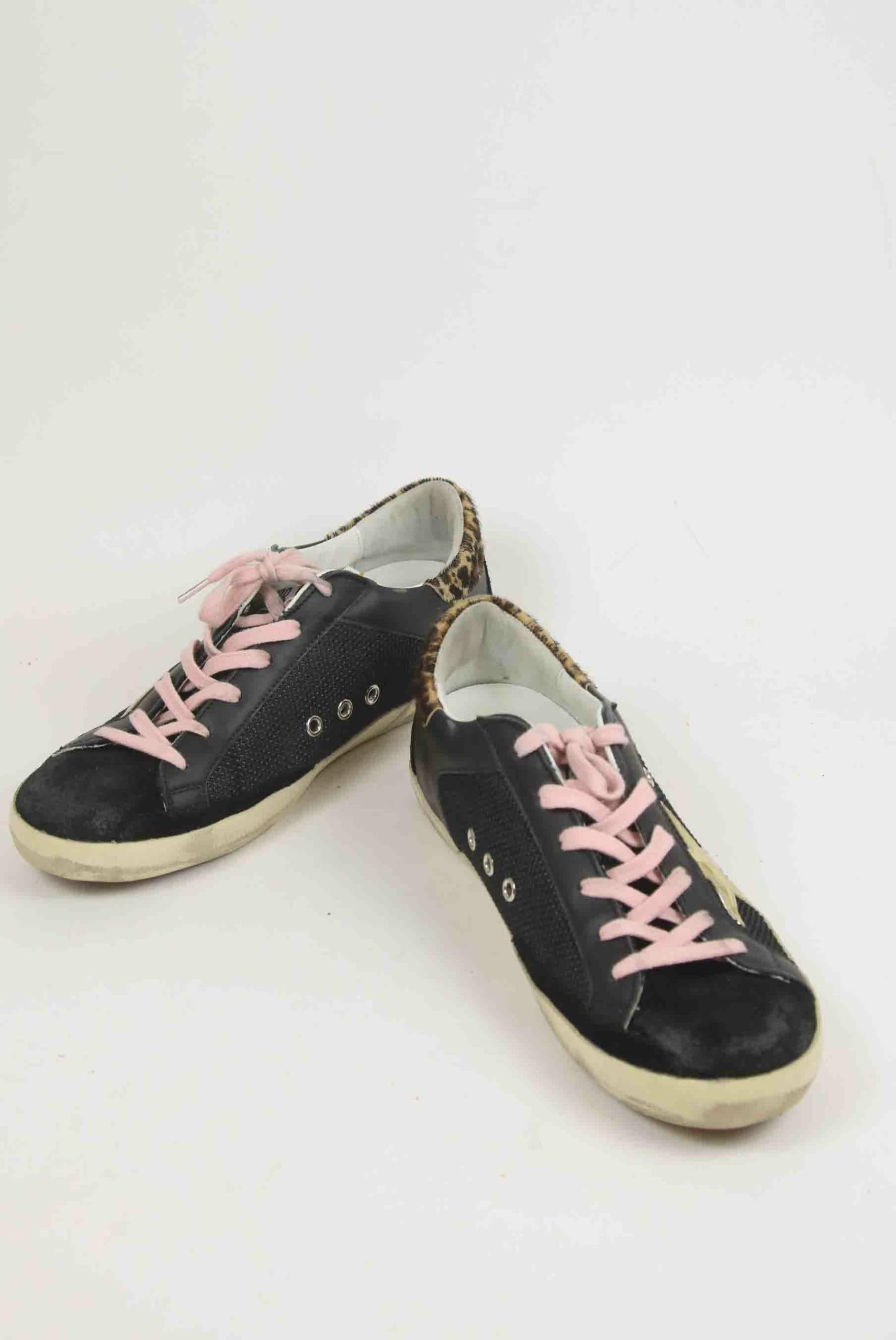 Baskets Golden Goose Superstar Noir