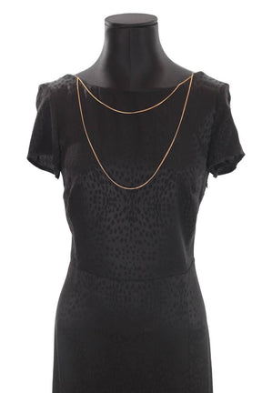 Mi-longueur Marie Sixtine  Noir