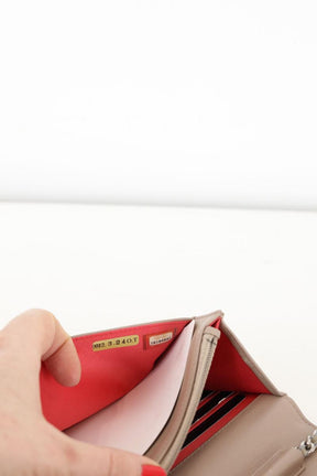 Sac à main Chanel Wallet On Chain Boy Half Flap Rose