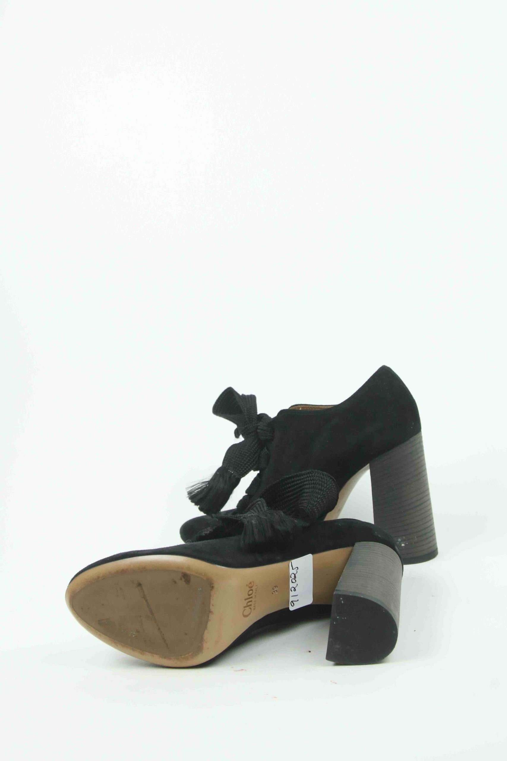 Talons Chloé  Noir