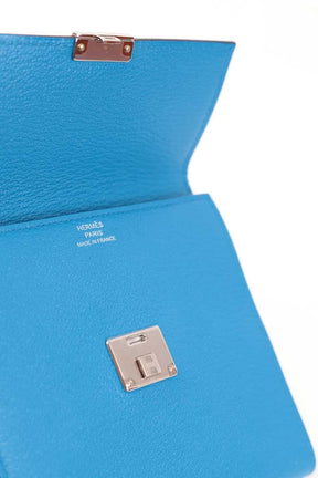 Porte-monnaie Hermès  Bleu