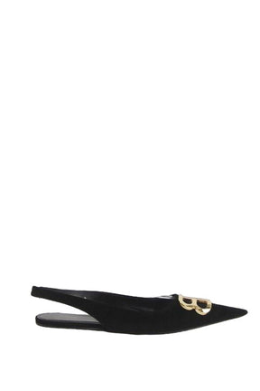 Ballerines Balenciaga BB Noir