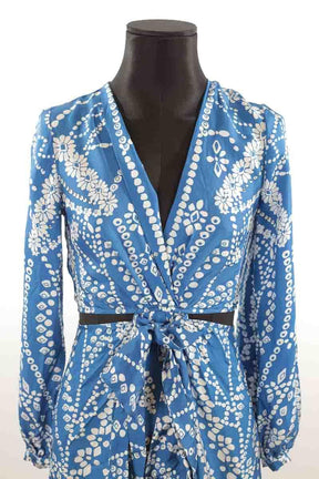 Mi-longueur Tresse  Bleu