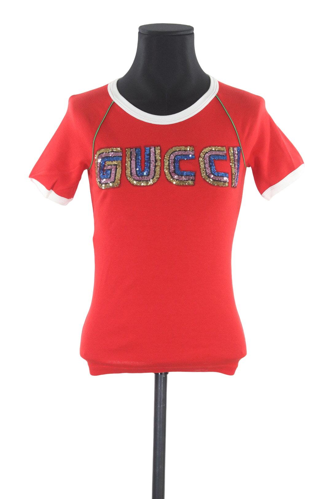 T-shirts Gucci  Rouge