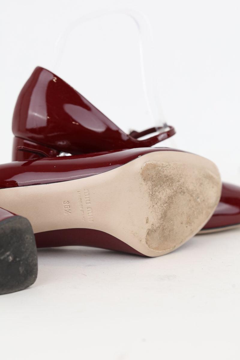 Talons Miu Miu  Bordeaux