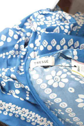 Mi-longueur Tresse  Bleu