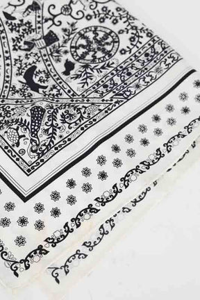 Foulard Hermès  Blanc