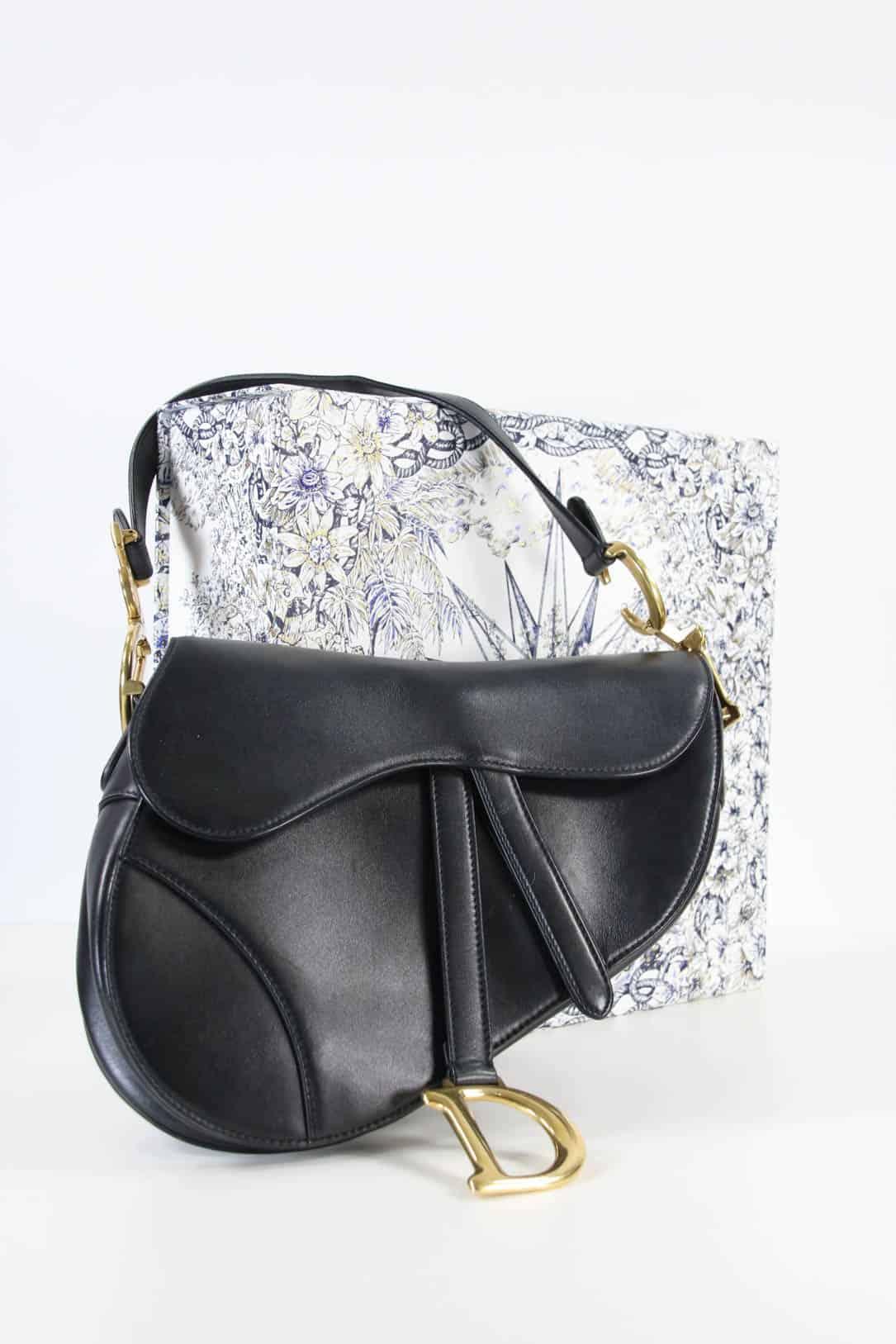 Sacs à main Dior Saddle Noir