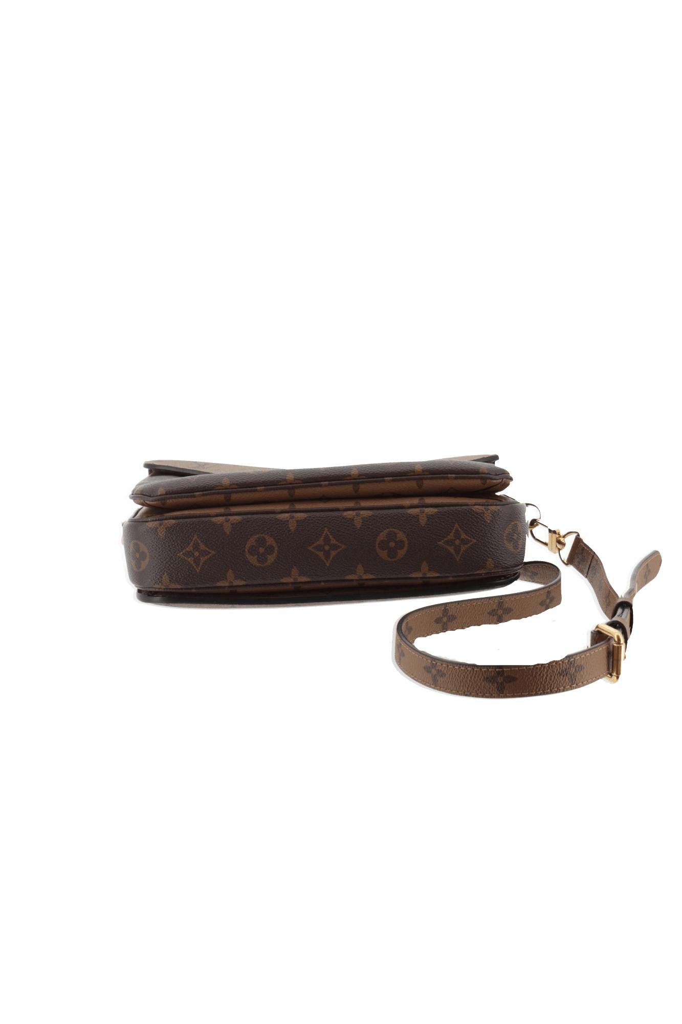 Bandoulière Louis Vuitton Metis Marron