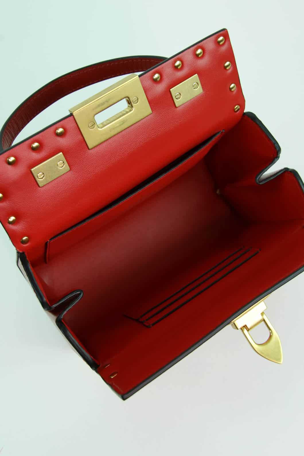 Mini sacs VALENTINO Rockstud Rouge