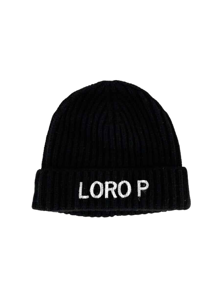 Bonnet Loro Piana  Noir