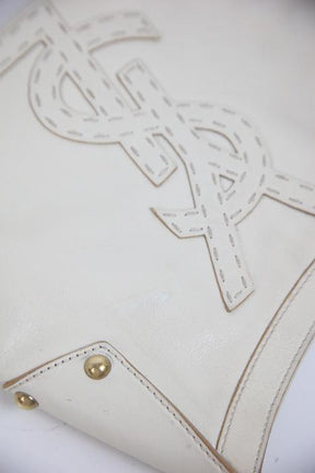 Sacs à main Yves Saint Laurent Mombasa Beige