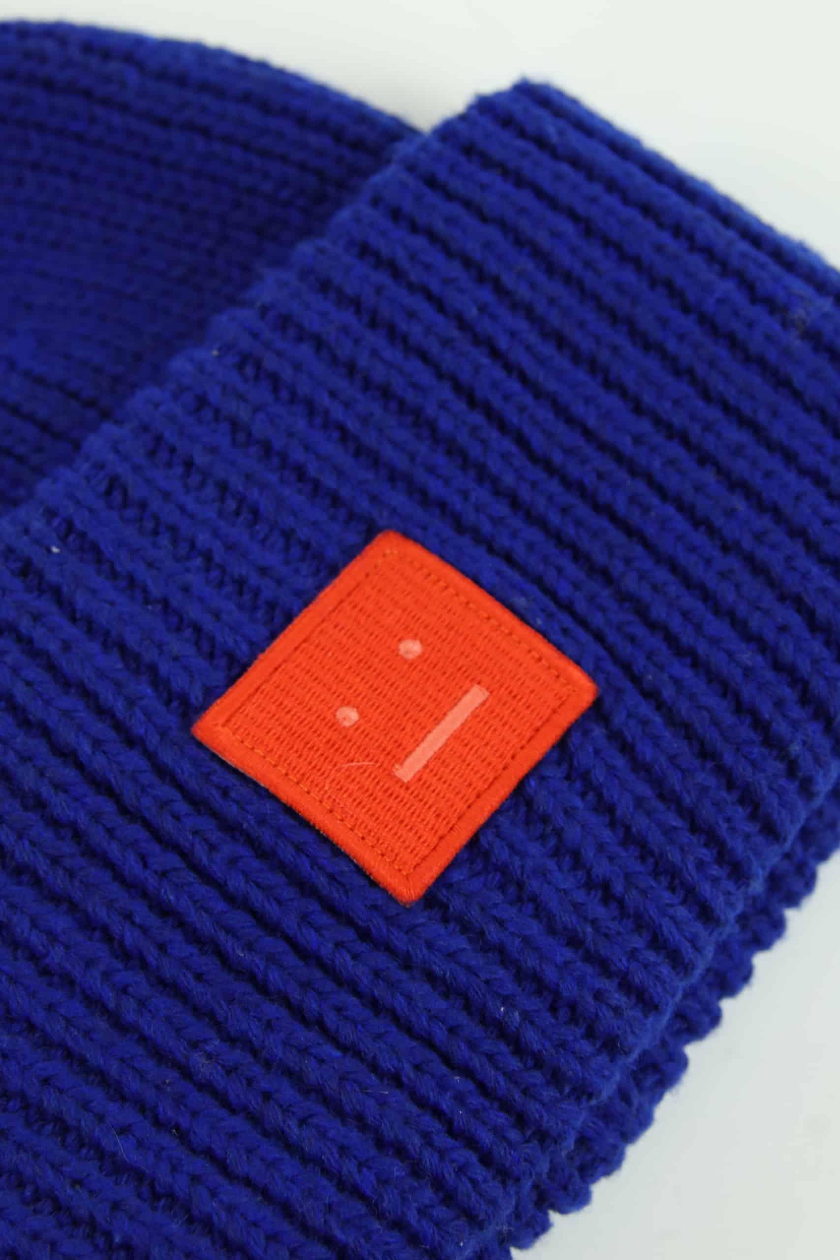 Bonnet Acne Studios  Bleu