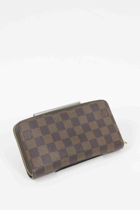 Portefeuille Louis Vuitton Zippy Marron
