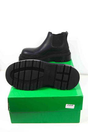 Bottes mocassin Bottega Veneta Tire Noir