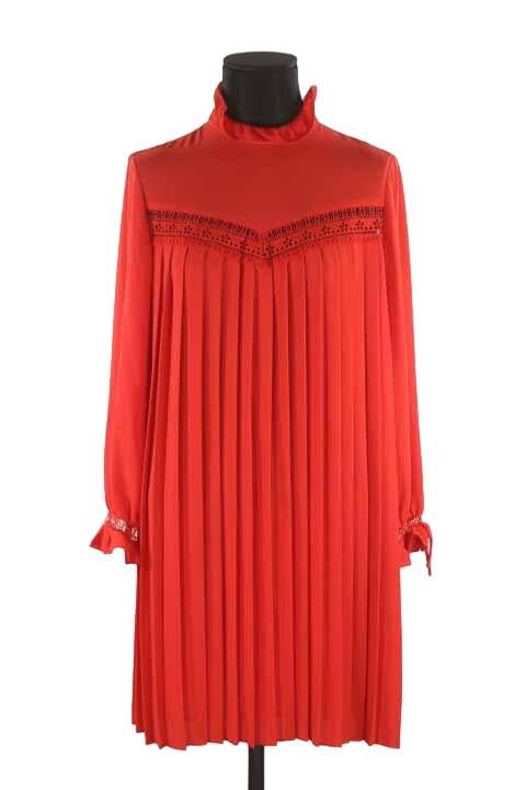 Mi-longueur Claudie Pierlot Other Rouge