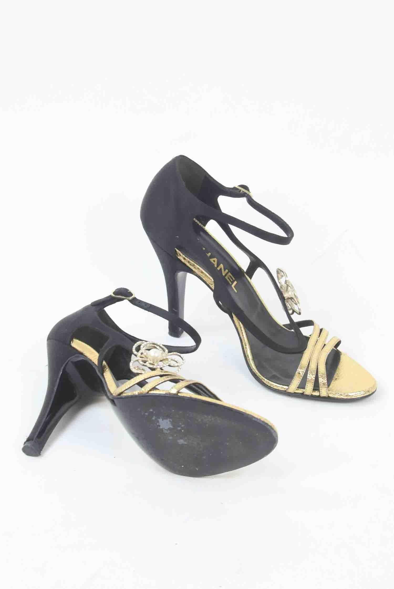 Sandales Chanel  Doré