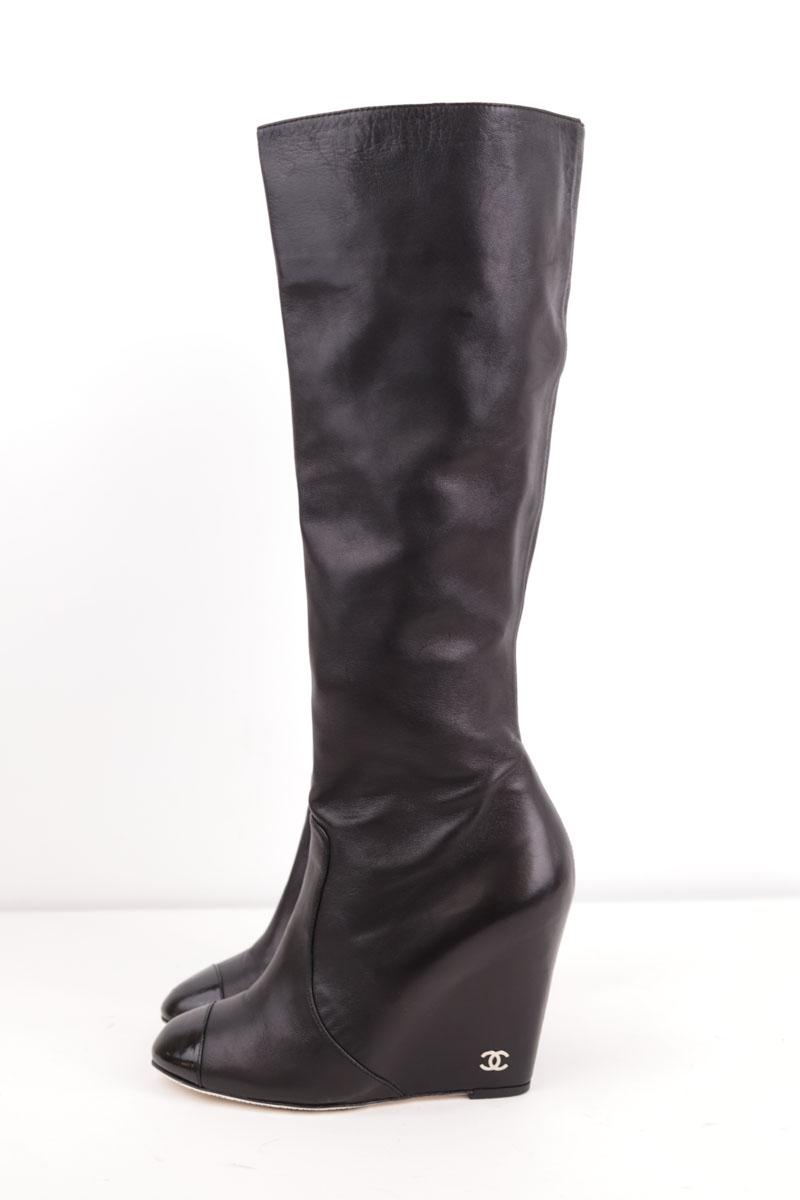 Bottes Chanel  Noir