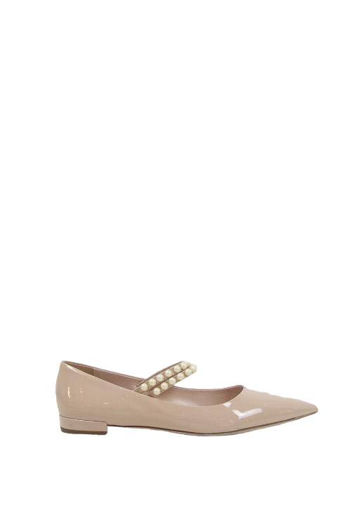 Ballerines Miu Miu  Beige