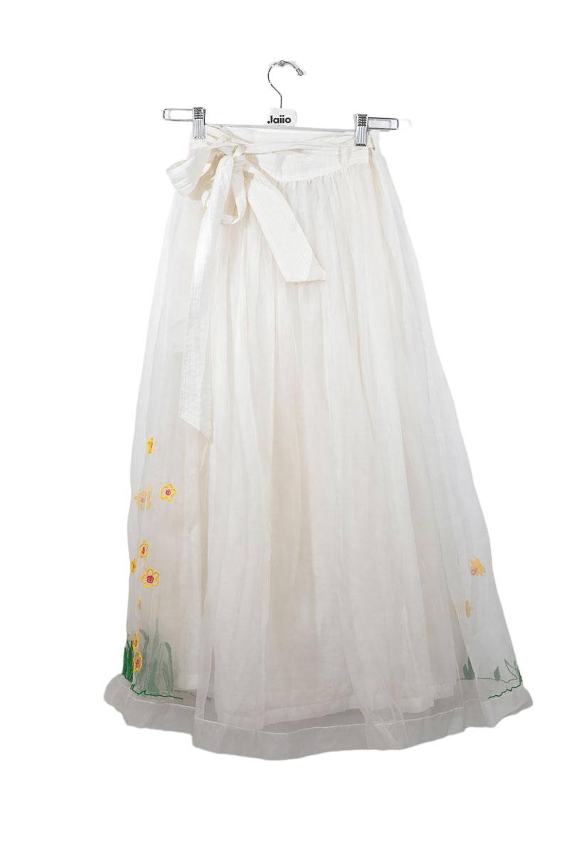 Mi-longueur Mii  Blanc