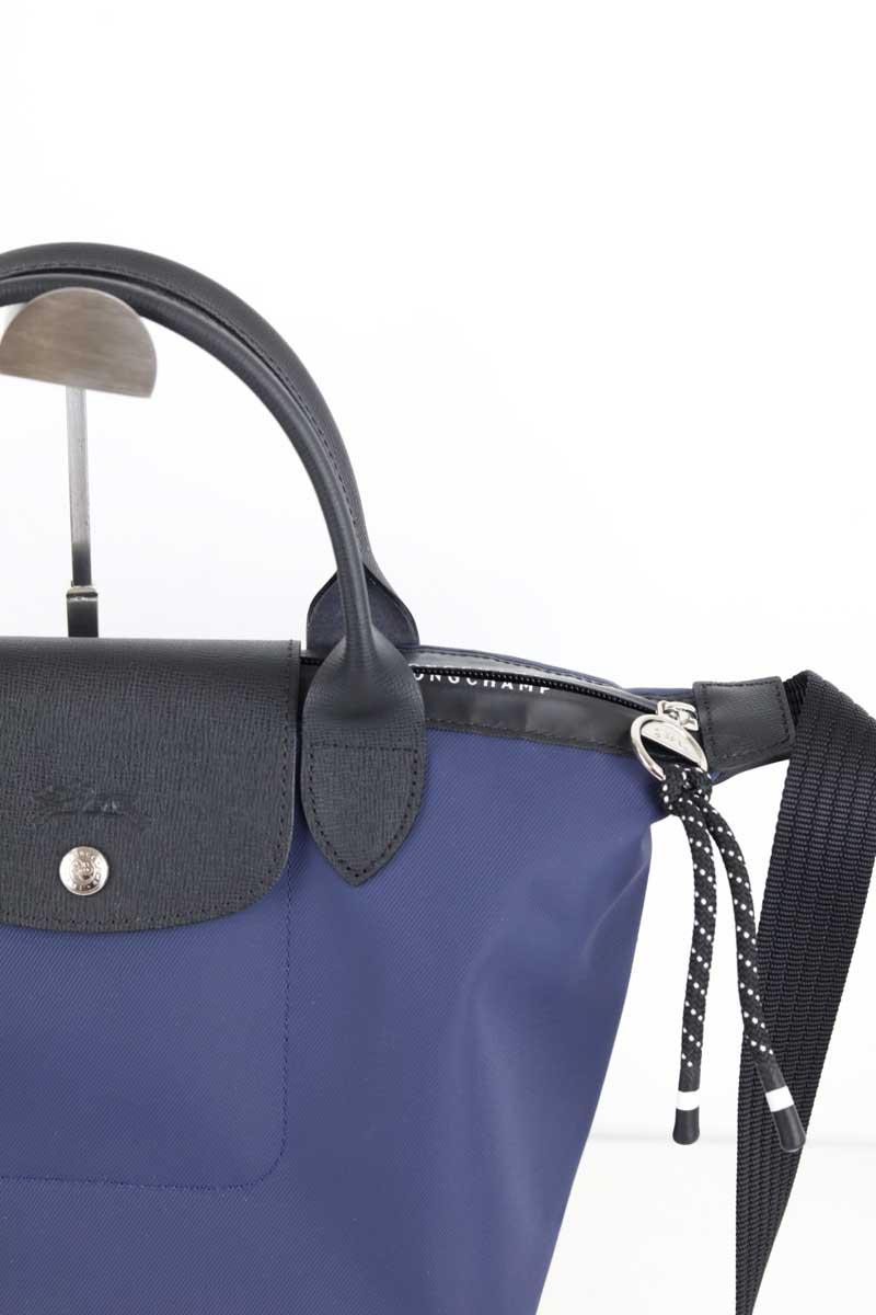 Bandoulière Longchamp Pliage Bleu