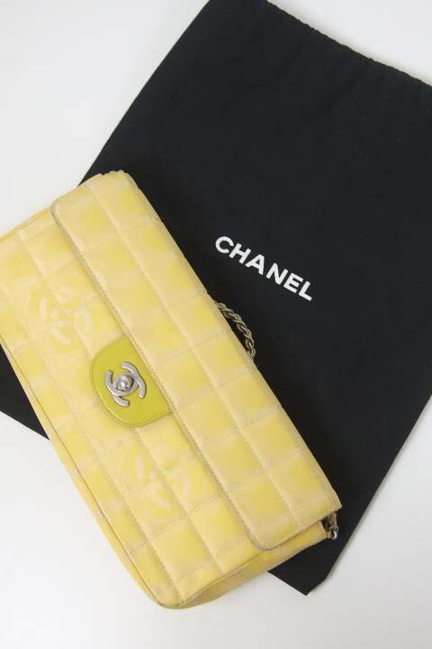 Porté épaule Chanel Timeless/Classique Jaune