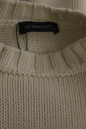Pull-over Burberry  Blanc