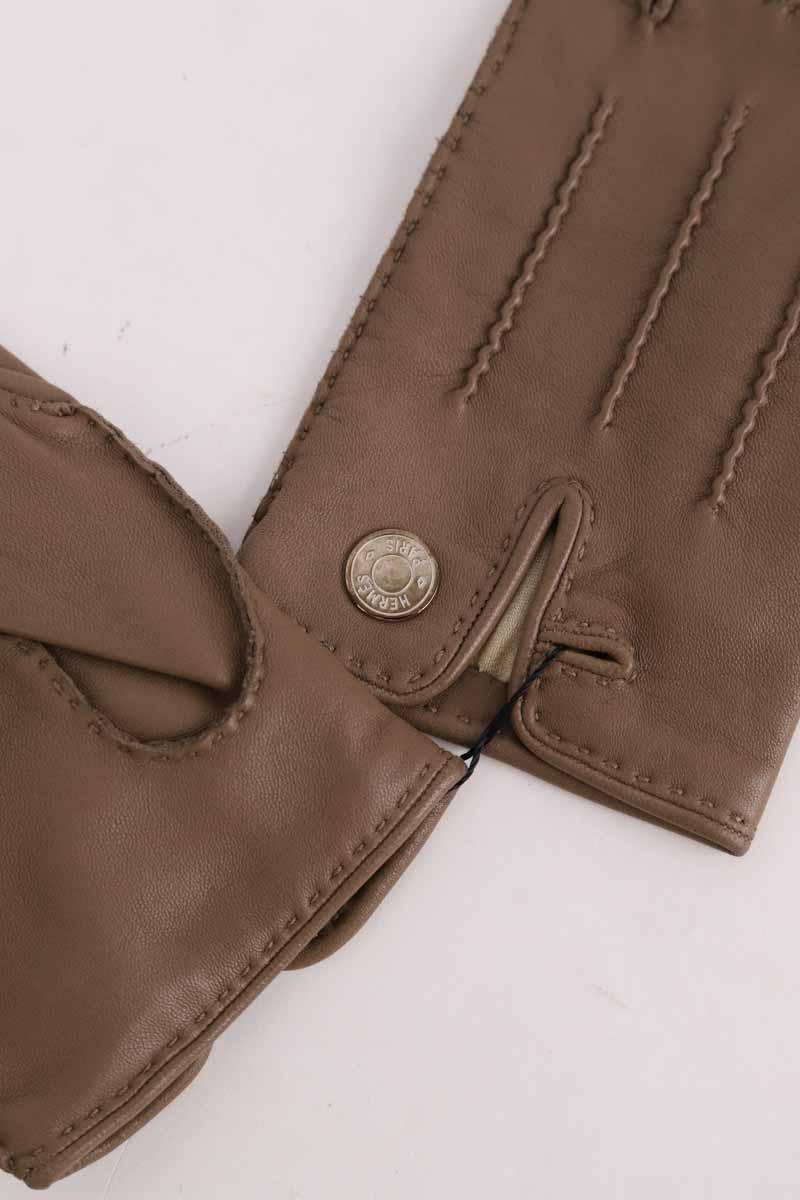 Gants Hermès  Marron